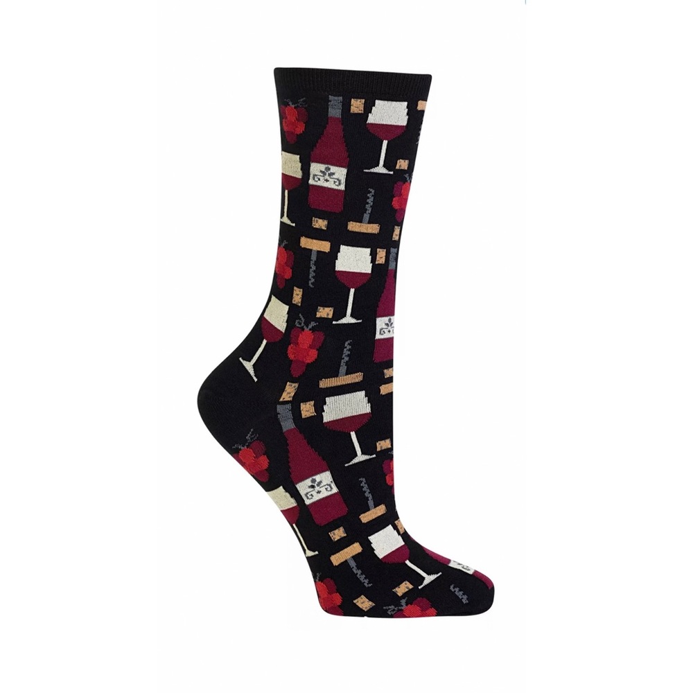 NWT Wine Crew Socks by Hot Sox